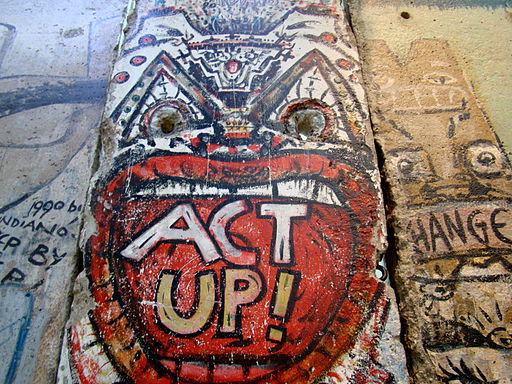"A Section of the Berlin Wall" (from the Newseum, Washington D.C., 2008) © Queerbubbles