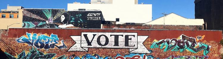 “Vote” © Chris Christian; Creative Commons license
